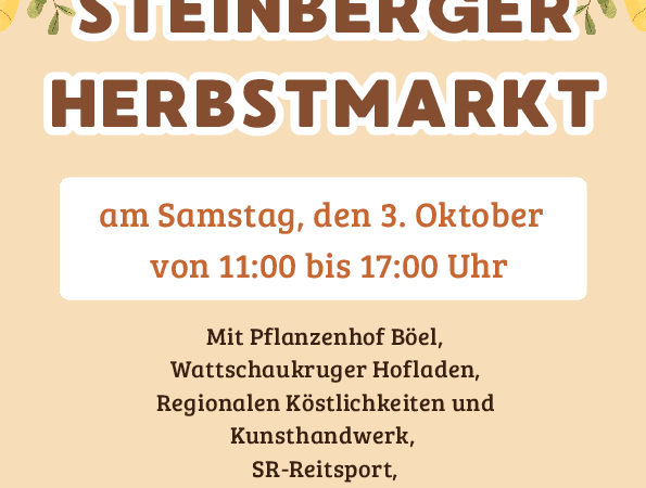 Steinberger Herbstmarkt