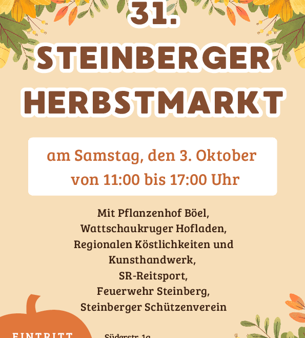 Steinberger Herbstmarkt