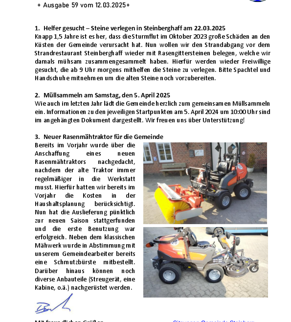 Bürgermeisterbrief